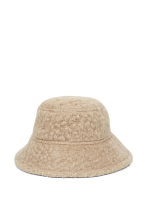 DRIES VAN NOTEN lined bucket hat - Neutrals