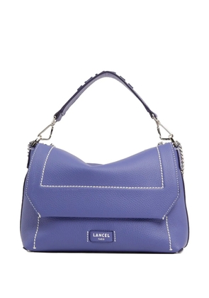 Lancel Ninon flap-detail leather satchel - Blue
