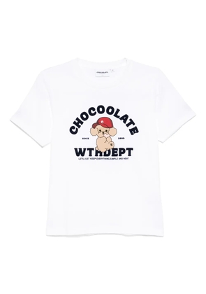 CHOCOOLATE printed T-shirt - White
