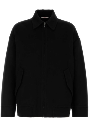 Valentino Garavani zip-up shirt jacket - Black