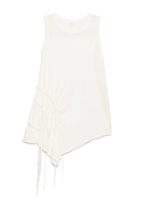 Y's cotton jersey top - White