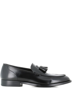 Pantanetti tassel-embellished leather loafers - Black