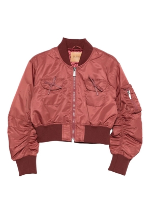 Jakke lola pocket bomber jacket - Red