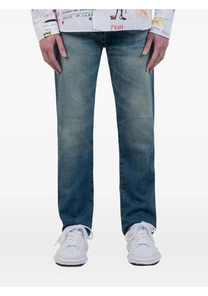 Junya Watanabe MAN patch-pockets jeans - Blue