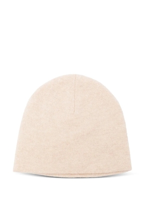 ASPESI virgin wool blend beanie hat - Neutrals