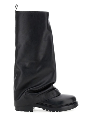 strategia shoes Kayla pull-on round-toe boots - Black