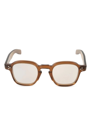 Kador Duka square-frame glasses - Brown