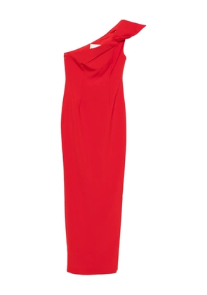 Roland Mouret one-shoulder maxi dress - Red