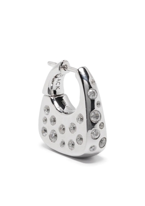 Maria Black Tote Flash earring - Silver