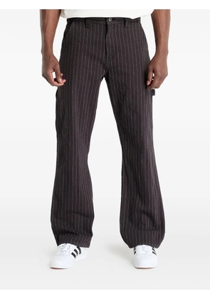 DICKIES stripe-pattern trousers - Black