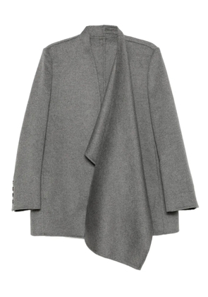JNBY asymmetric-hem coat - Grey