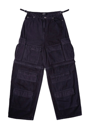 Mainless cargo trousers - Blue