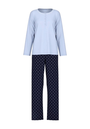 CALIDA henley-neck pyjama - Black