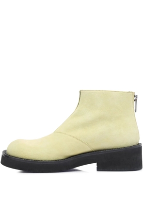 MM6 Maison Margiela leather ankle boots - Neutrals