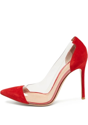 Gianvito Rossi Pre-Owned 110mm suede pumps - Red