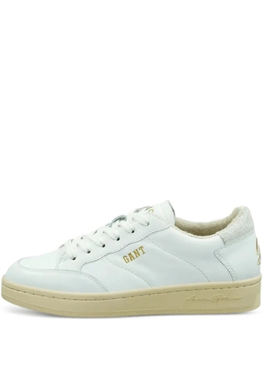 Gant Prepla leather low-top sneakers - White