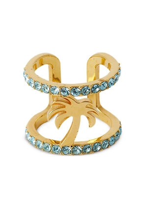 Palm Angels Palm strass ring - Gold