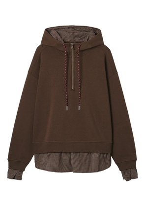 tout a coup zip hoodie - Brown