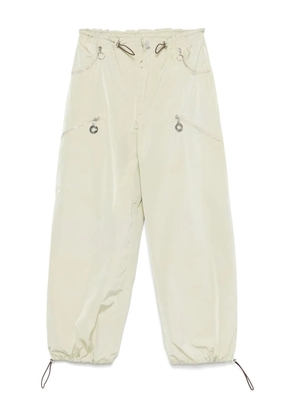 Charlie Constantinou zip-pockets parachute trousers - Green