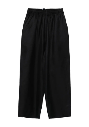 Sofie D'hoore elastic-waist silk trousers - Blue