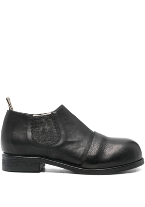 Ziggy Chen elasticated-panel boots - Black