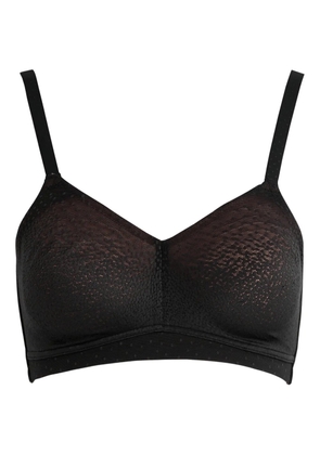 Wacoal polka-dot pattern bra - Black