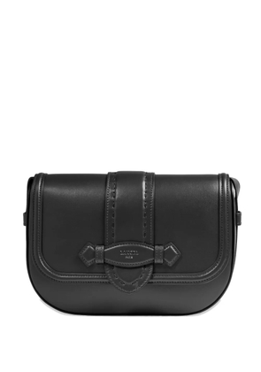 Lancel Sienna leather flap bag - Black