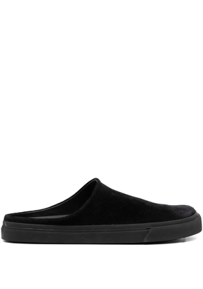 James Perse suede mules - Black