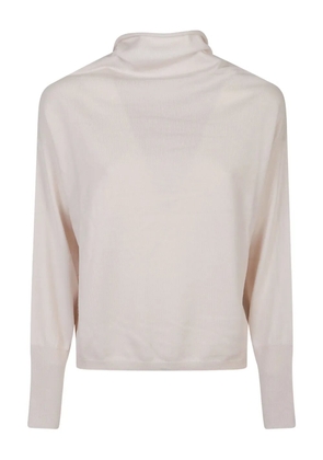 Aragona halterneck sweater - Neutrals