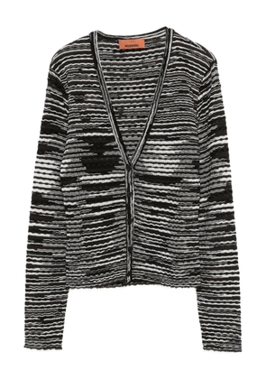 Missoni stripe-knit cardigan - Black