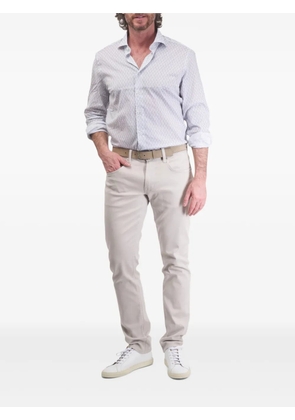 Fedeli floral-pattern shirt - Grey