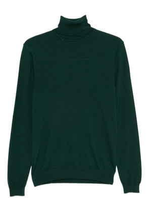 BOSS roll-neck sweater - Green