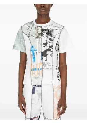 Perks And Mini graphic-print short-sleeve T-shirt - White
