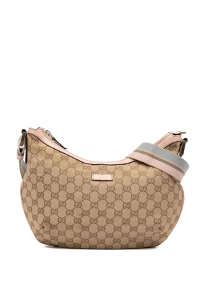 Gucci Pre-Owned 2016-2025 GG Canvas Web crossbody bag - Brown
