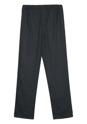 ASPESI linen straight-leg trousers - Blue