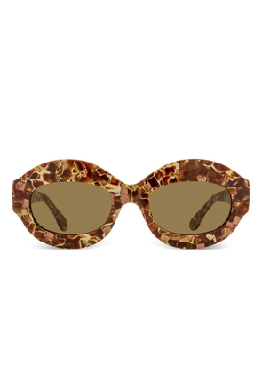 Marni Eyewear Ik Kil Cenote sunglasses - Brown