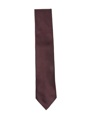 Zegna silk tie - Red