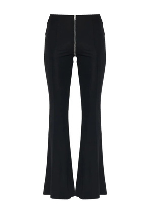 Alexander Wang zip-detail flared trousers - Black