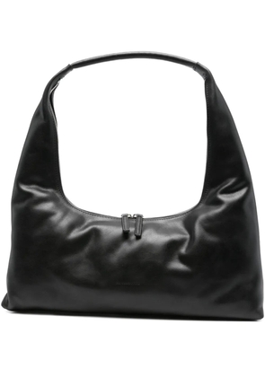 Marge Sherwood medium debossed-logo shoulder bag - Black