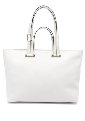 Furla leather tote bag - Neutrals