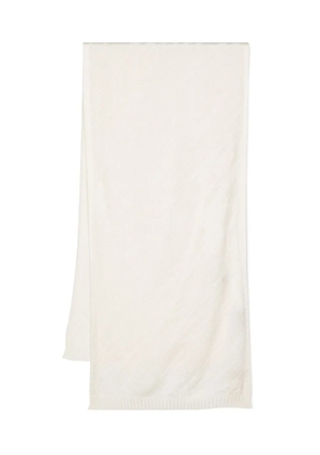 Missoni rectangle-shape scarf - White