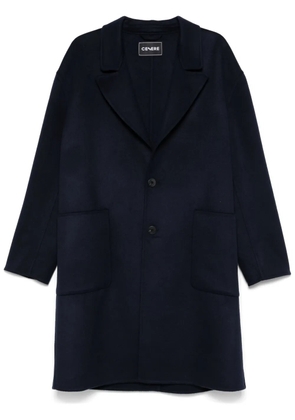 Cenere GB single-breasted coat - Blue