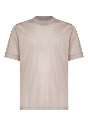 D4.0 crew-neck T-shirt - Neutrals