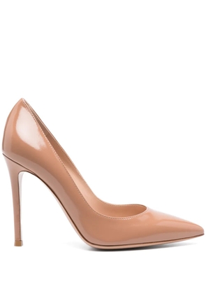 Gianvito Rossi 105mm Gianvito pumps - Brown