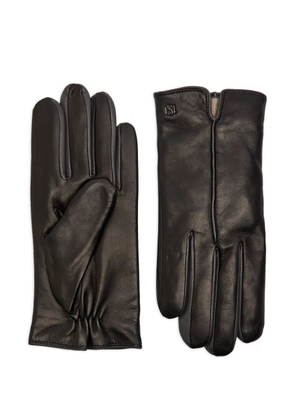 HANDSOME STOCKHOLM logo gloves - Black