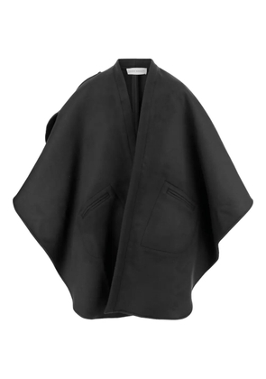 Niccolò Pasqualetti open-front layered cape - Black