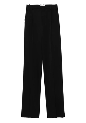 Saint Laurent grain-de-poudre trousers - Black