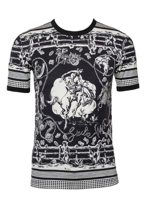 Dolce & Gabbana Pre-Owned cotton T-shirt - Black