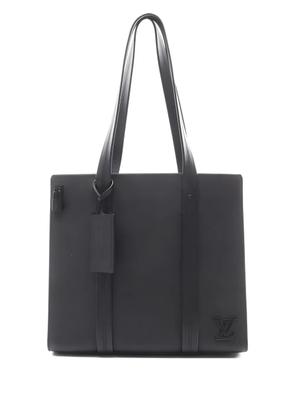 Louis Vuitton Pre-Owned 2021s Aerogram Takeoff leather tote bag - Black