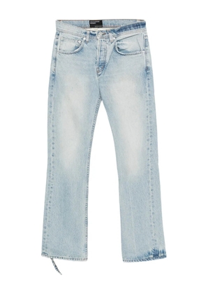 Enfants Riches Déprimés faded-effect flared jeans - Blue